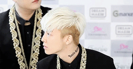 haehyukjaes:  ღ donghae → blonde hair. 