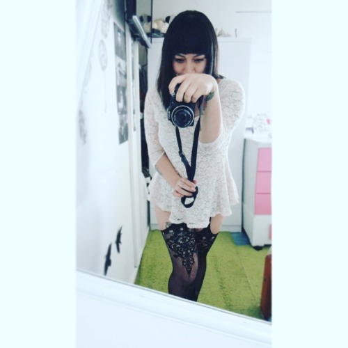 tightsforfun: She’s so cute. Follow this amazing girl i.instagram.com/maryori.constanz
