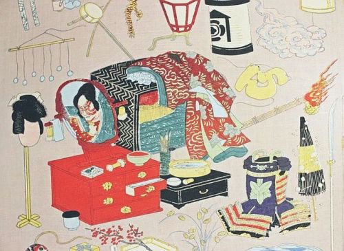 fujiwara57: “theater props“, deUtagawa Kunitsuna 歌川国綱 (1805 - 1868).