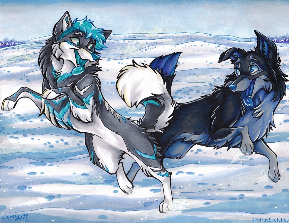 Badge & shaded marker comm for @Aeronautical_AD (twitter) 🐾❄️ 

♡ Website | Store ♡      