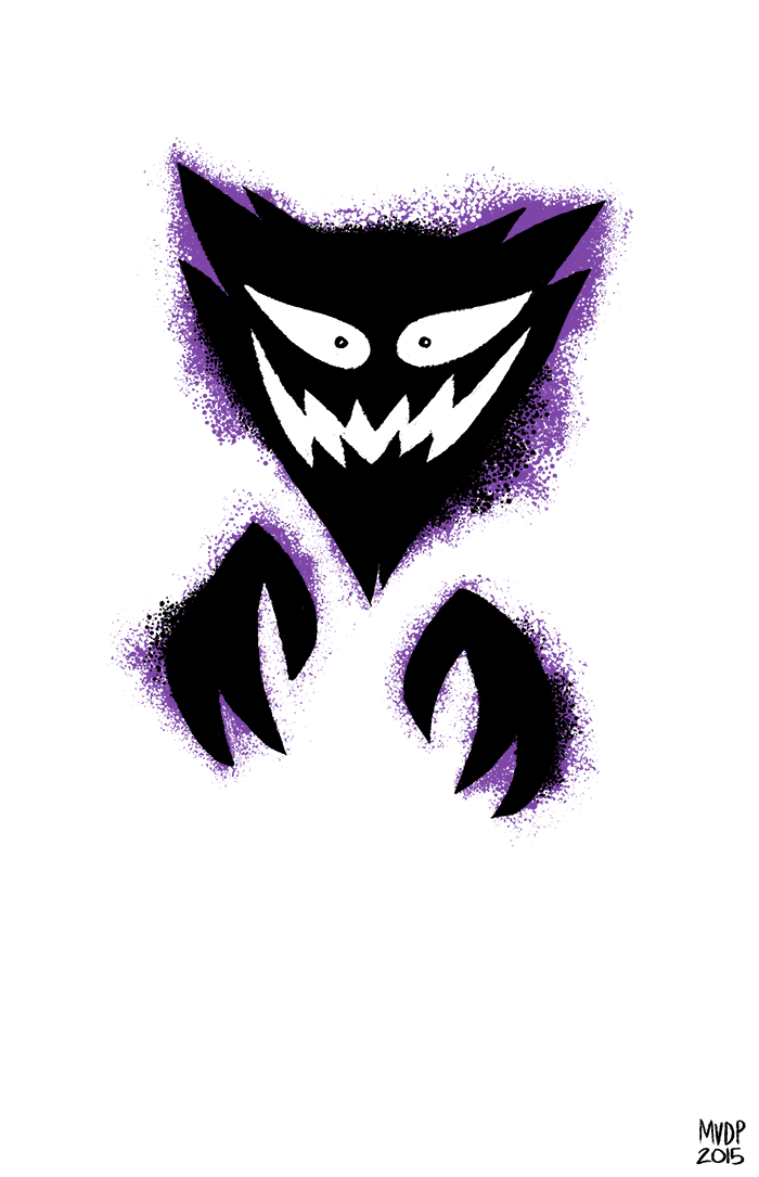 sketchinthoughts:  Been listening to pokemon creepypastas. SO READY FOR HALLOWEEN.