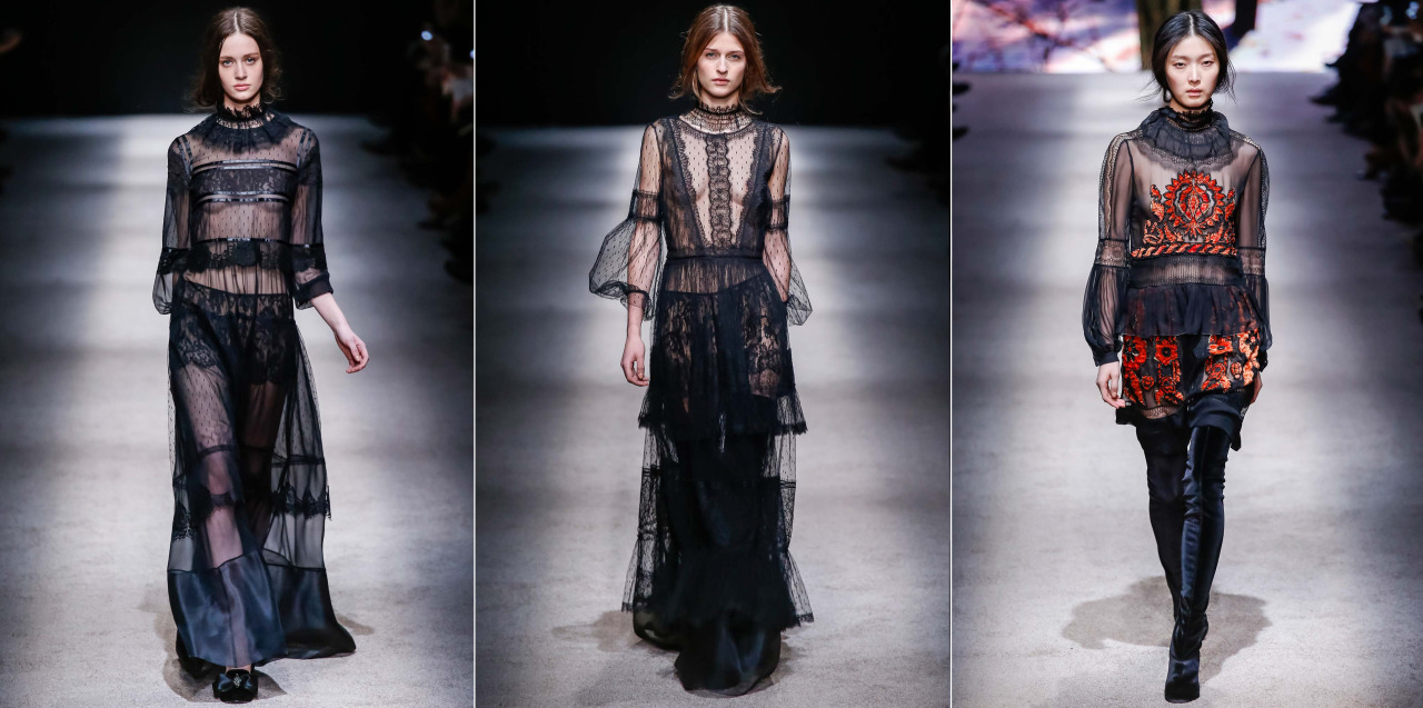 runwayandbeauty:  Alberta Ferretti Fall 2015, Milan Fashion Week.