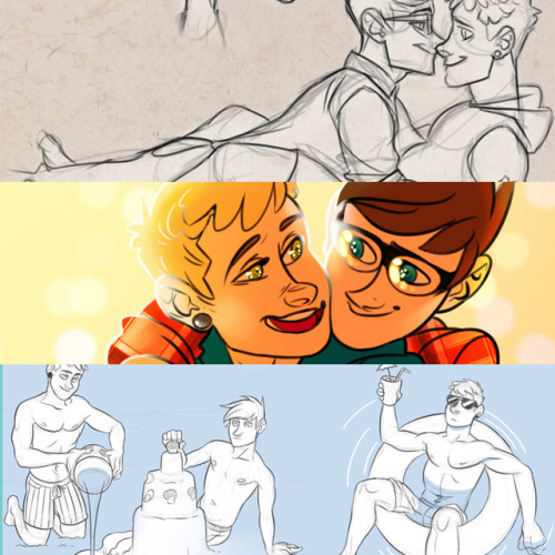 sunsetsandsodascomic: Update alert! Hey fam! This month on my Patreon, everyone who pledges $15 will