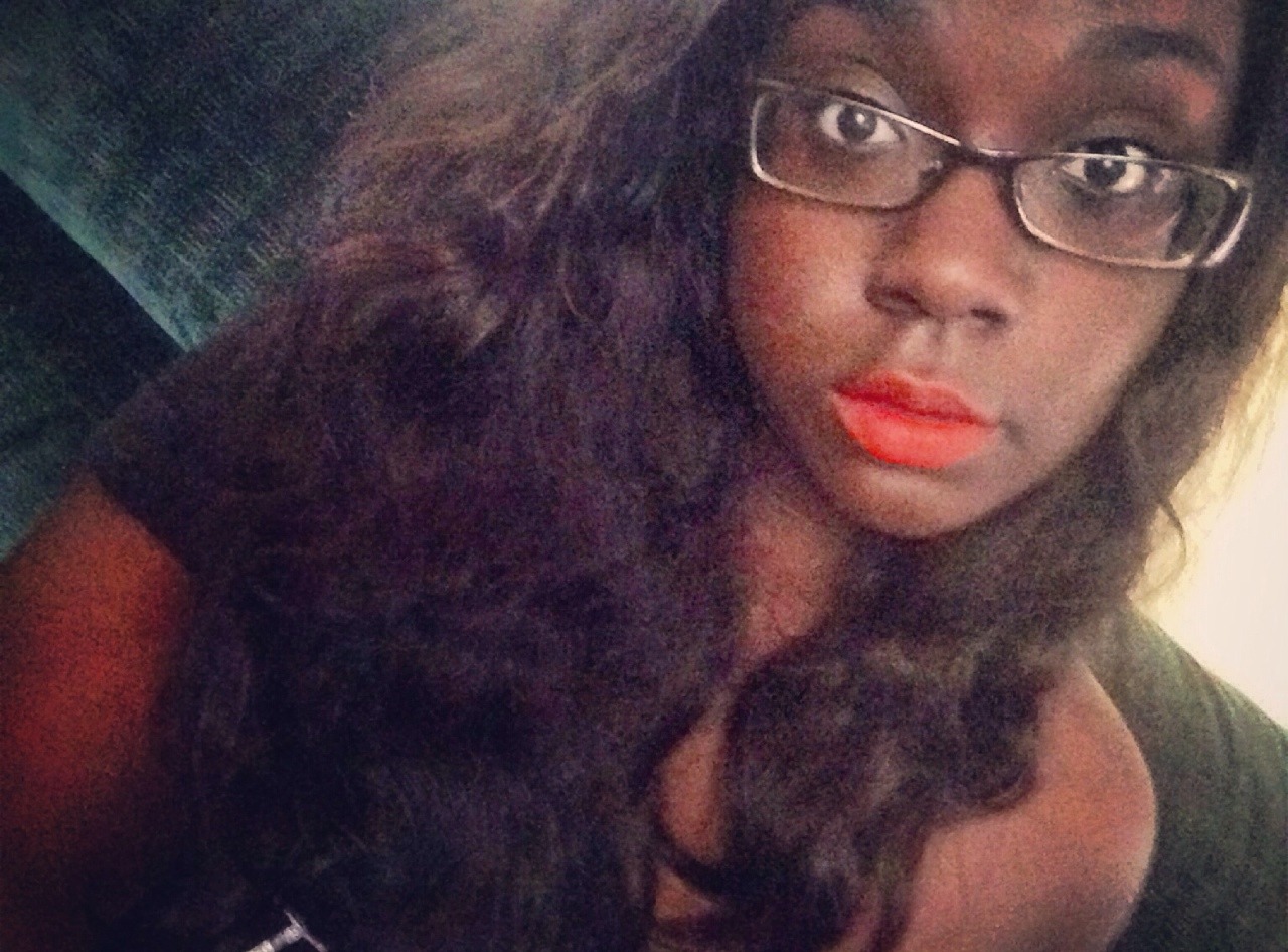 orange lipstick is everything