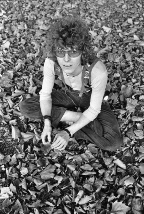 David Bowie. Hyde Park, London. October 1969.© Alec Byrne