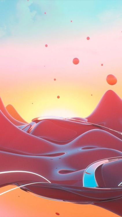 Road, sunrise, mountains, sunset, fluid art, abstract, 750x1334 wallpaper @wallpapersmug : bi