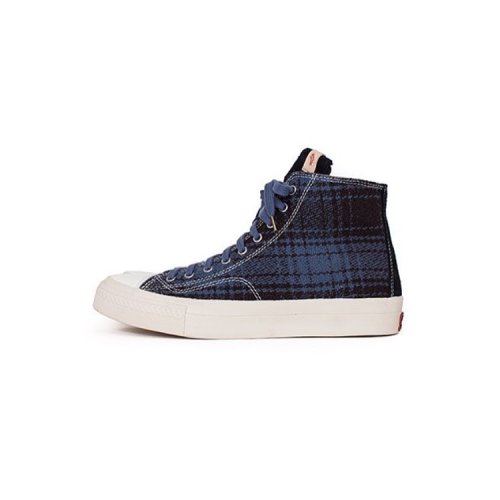 New releases from @visvim_official include the Buffalo Check Sneaker • • #visvim #japanese