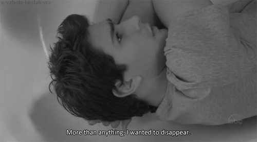 smilethroughtears96:  “More than anything, I wanted to disappear.”