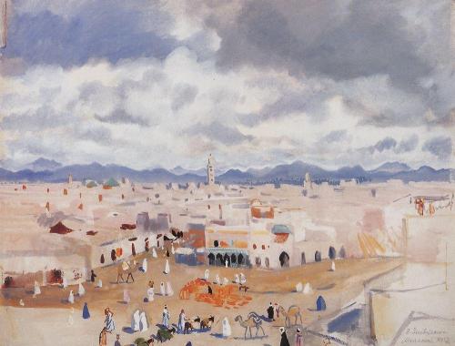 russian-style: Zinaida Serebriakova - From the Moroccan cycles