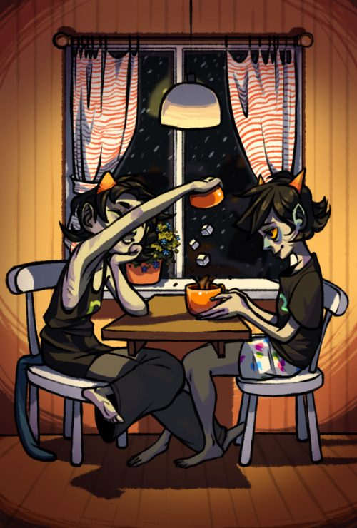 Sweet-tea for a sweetie!(Another request, I’m doing some bigger ones now! This is Nepeta/Terez