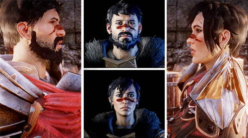 DA2 Hawke Hairstyle Mods - MARIAN + GARRETT (Human Only)An attempt at recreating the iconi