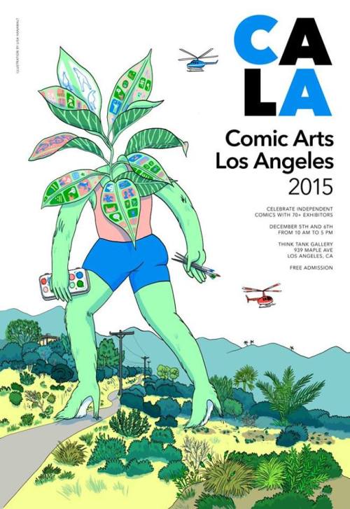 LOS ANGELES - see you all at COMIC ARTS LOS ANGELES this weekend (12/05-06) at Think Tank Gallery in