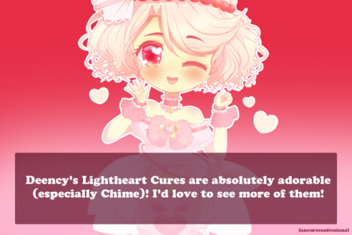 veroniquemagique: fancureconfessional:   Deency’s Lightheart Cures are absolutely adorable (es