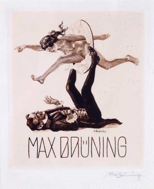 XXX enjoypaitings:  Max Brüning (German , 1887 photo