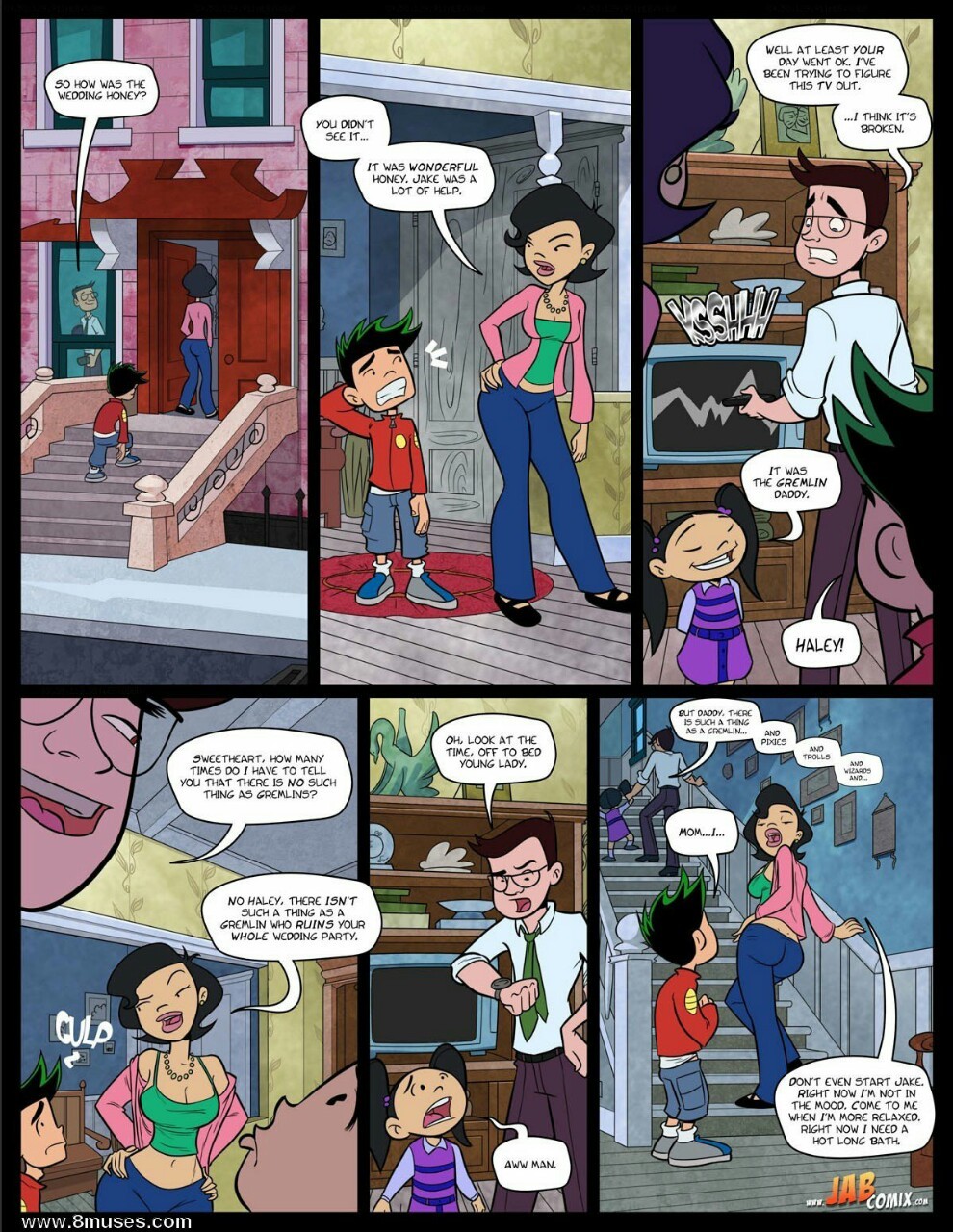 dadsbabygravy96:  Americunt Dragon, Jake Long Issue 1, Part 1.