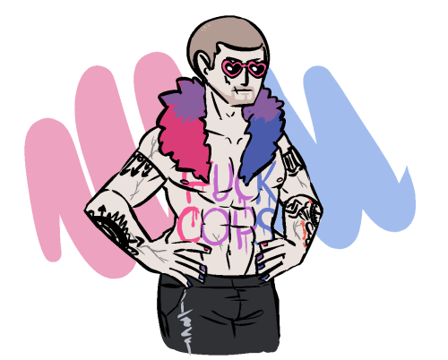 evil cole, drawn for 2020 pride