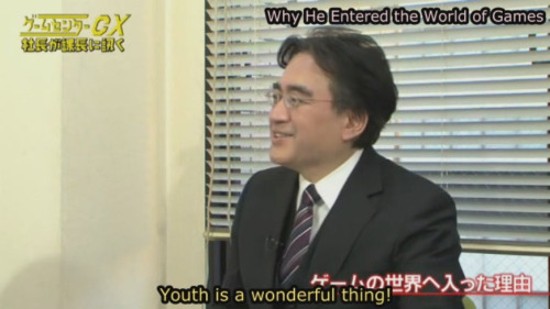 tinycartridge: When Satoru Iwata visited GameCenter CX ⊟  It was such a wonderful surprise