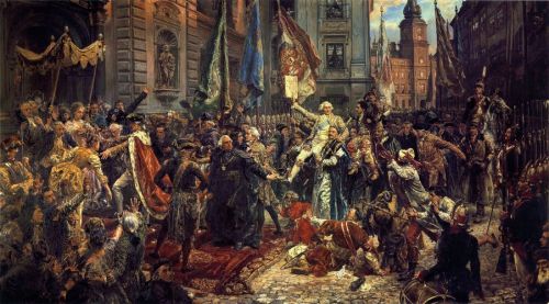 The Constitution of the 3rd May 1791, 1891, Jan MatejkoMedium: oil,canvas