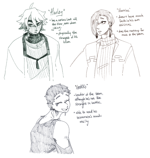 i made a Y team mainly because i wanted to draw more Gen VI gijinka… i’m still fleshing out d