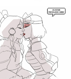 femslashweek:  Avatar Femslash Week is a