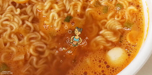 Cup Ramen Poolso spicy(Main Blog)