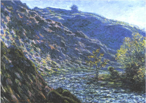 Painting of the Day | 05.08.2016Torrent Creuse by Claude Monet 