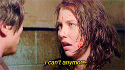 walking-dead-icons:  Glenn and Maggie in The Walking Dead 6x13 “The Same Boat”Gifs