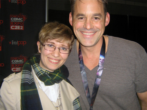 So there are other pics/anecdotes to share from my day at C2E2, BUT meeting Nicholas Brendon (aka Xa