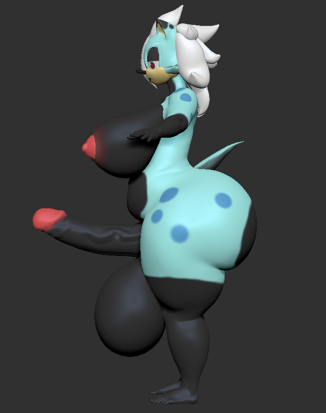 endlessillusionx:    Commission  model WIP