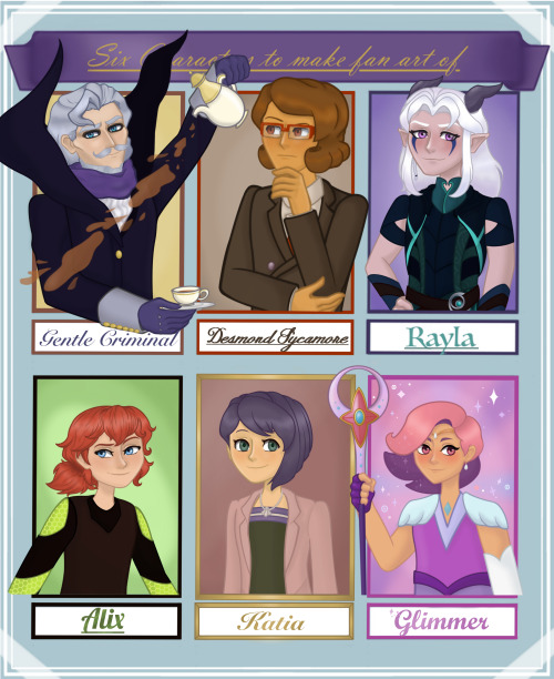 Six Character Challenge: