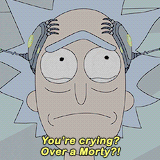 maslanies:  get to know me meme: [4/6] favorite male characters ≡ Rick Sanchez“Morty,