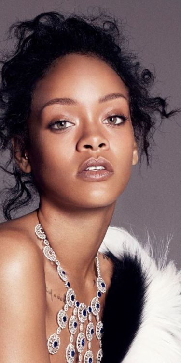 Rihanna, curly short hair, singer, 1080x2160 wallpaper @wallpapersmug : ift.tt/2FI4itB - htt