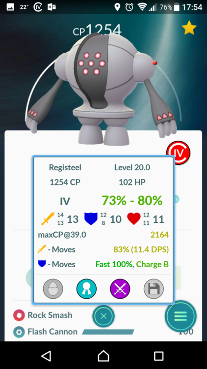 I FINALLY CAUGHT A REGISTEEL ON THE LAST DAY BEFORE HE GOES AWAY!I went all the way to fucking Strat