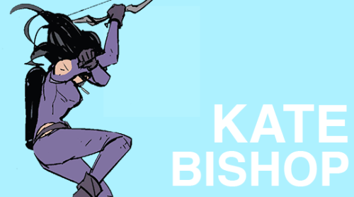 wintersoldier: [1/5] favorite female characters: hawkeye || kate bishop I have no powers and not nea