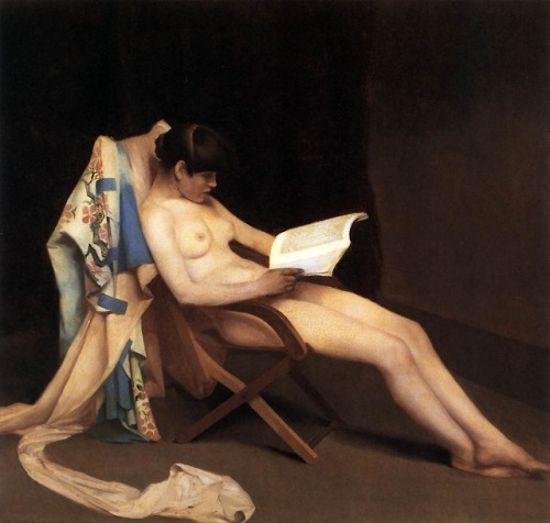 Théodore Roussel - The Reading Girl (1886)