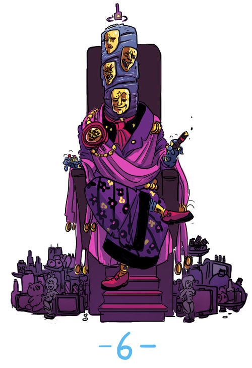 orbitaldropkick:  &lsquo;Savvy Jack&rsquo; The Sixth Demiurge. http://killsixbilliondemons.com