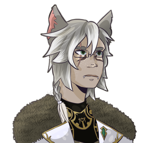 12/02/2021commission for thancred on flightrising