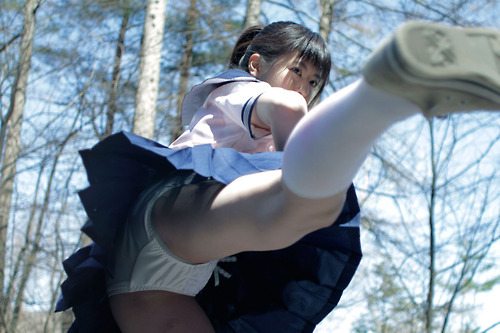 schoolgirljapan: Schoolgirl Upskirt - Vol 4