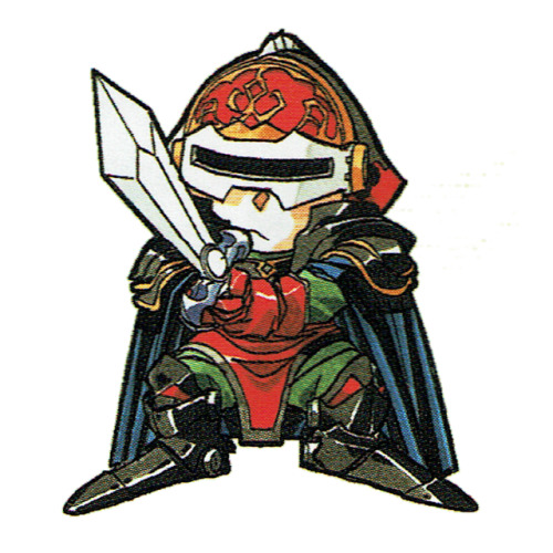 thevideogameartarchive: Some super deformed character artwork from Dragon Knight 4 for the Super Fam