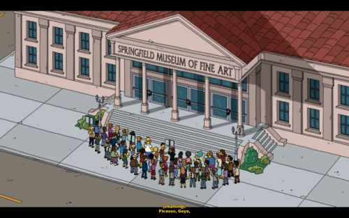 the simpsons art history