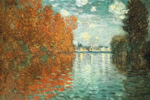 claudemonet-art:    Autumn Effect at Argenteuil (1873)   Claude Monet   