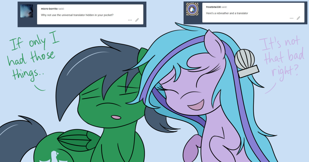 ask-humming-way:I’m definitely feeling much better by the way. Thanks Hums! ((Hey