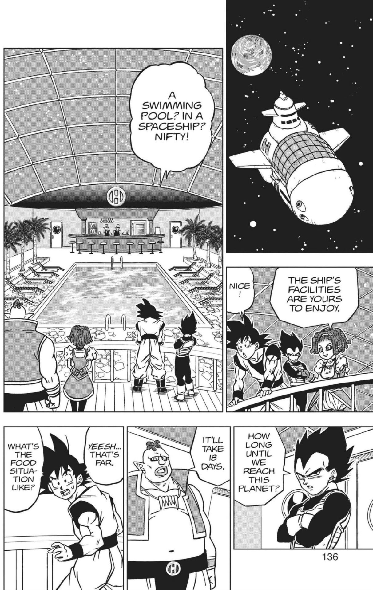 Dragon Ball Super Chapter 71 Vegeta Hakai Training - Comic Book