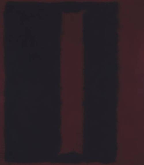 Black on Maroon, 1959, Mark RothkoMedium: mixedtechnique,canvas