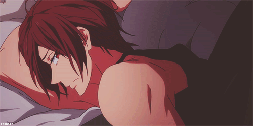selveon:   Rin & Haru sharing the same bed (~‾⌣‾)~  