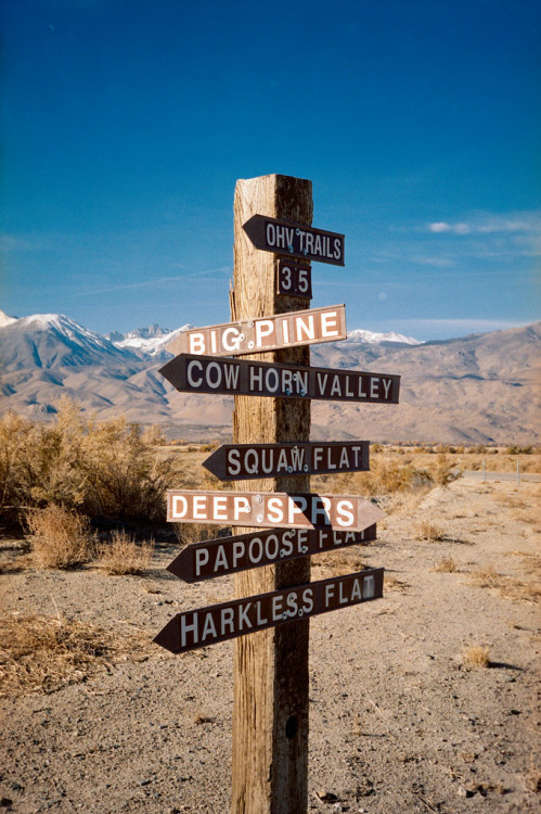 Big Pine Guidepost Big Pine, CA