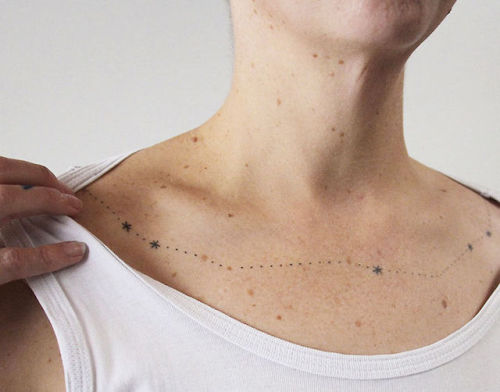 mymodernmet:Artist Stanislava Pinchuck, a.k.a. Miso, offers beautifully minimalist, simple tattoos i