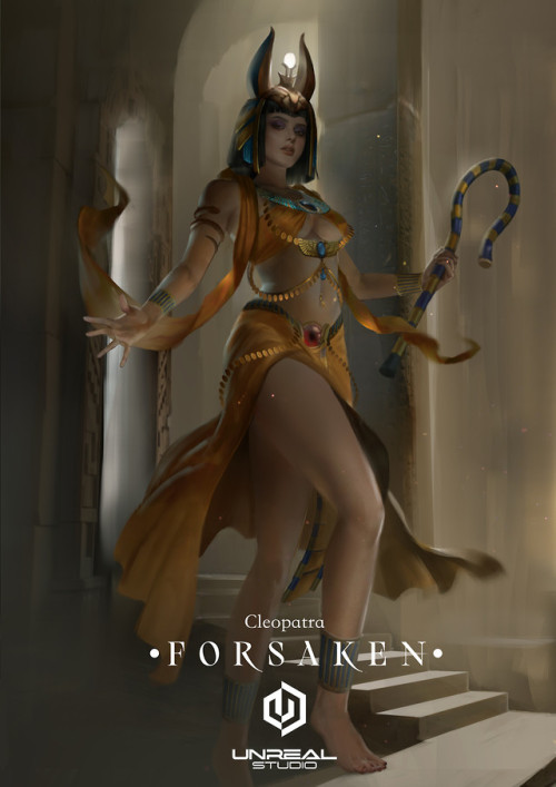 Cleopatra  Nino Setiawan www.artstation.com/artwork/baYy9v