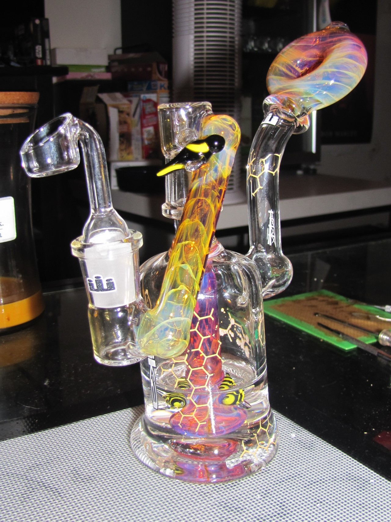 rachelsfuckingzooted:   bakedloaf:  The newest piece to add to babes collection,