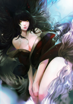 :  AHRI | Miyako [pixiv]  